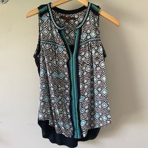 Anthropology Embroidered Top